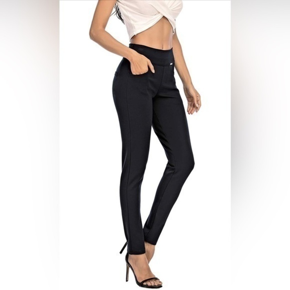 neezeelee Dress Pants for Women  Stretch Slim Fit Skinny High Waist Pockets